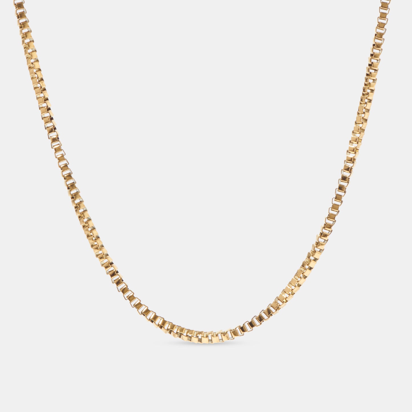 Anthea Box Link Gold Chain