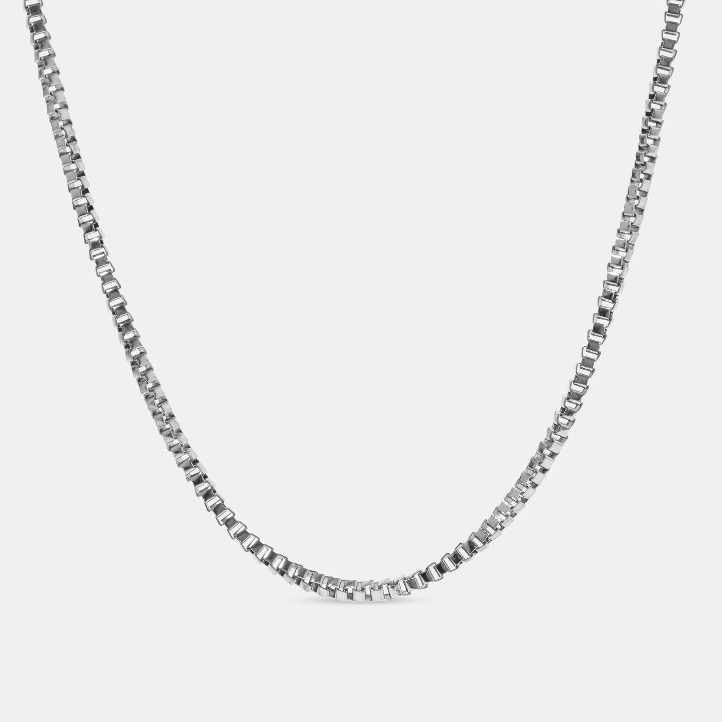 Anthea Box Link Silver Chain