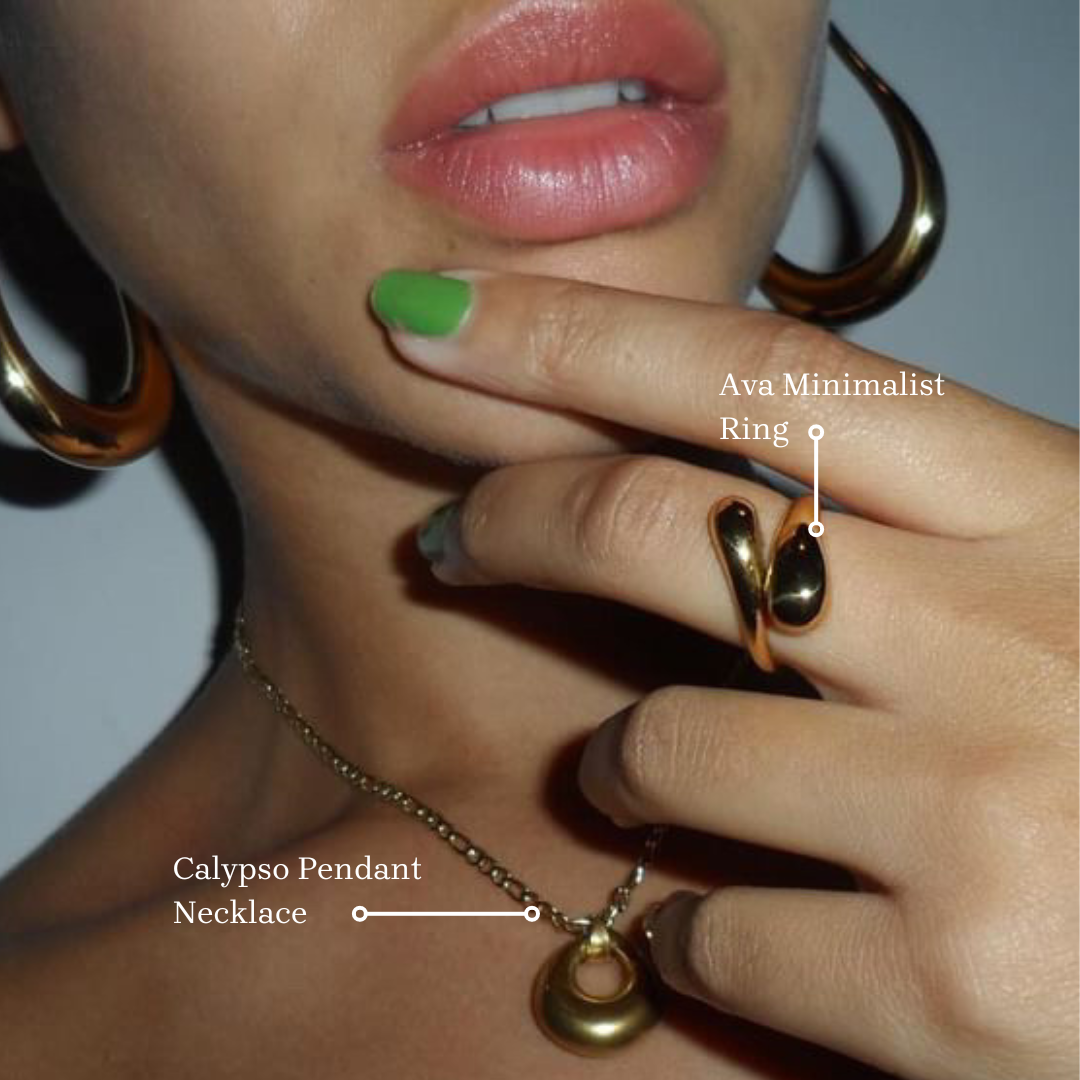 Ava Minimalist Gold Ring