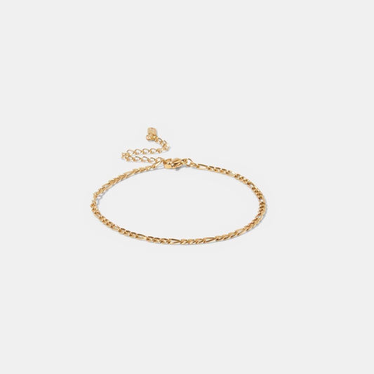 Elsie Figaro Chain Anklet