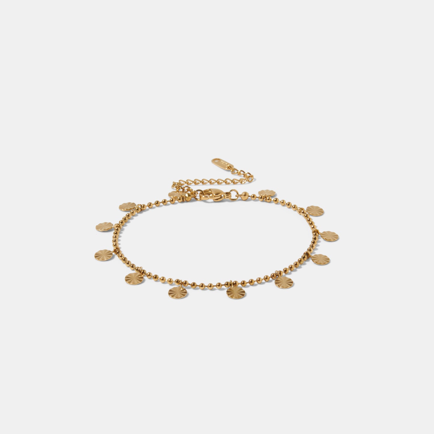 Esmeralda Coin Anklet