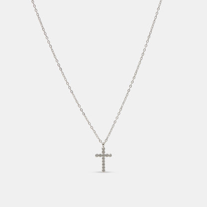 Maria Crystal Cross Necklace