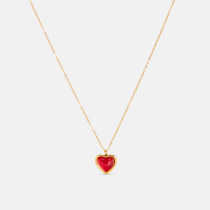 Harmonia Heart Gold Necklace