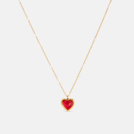 Harmonia Heart Gold Necklace