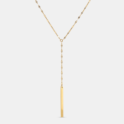 Amira Gold Y-Necklace