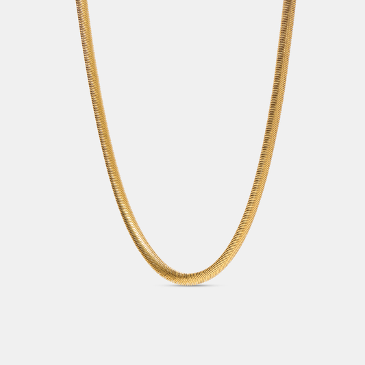 Harmony Chunky Herringbone Gold Chain