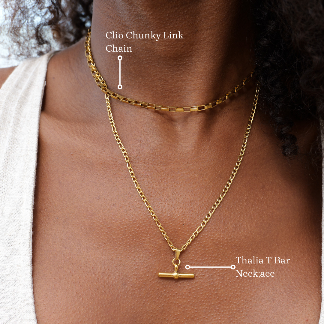 Thalia T-Bar Necklace